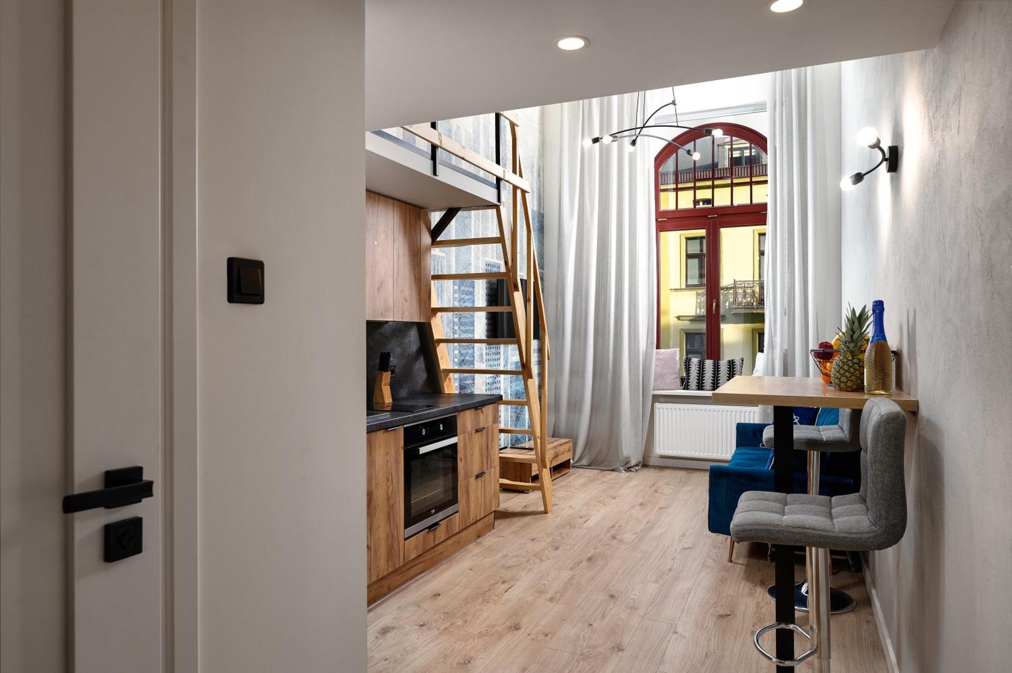 Ferienwohnung Studio Z Widokiem Na Piotrkowska Łódź Exterior foto
